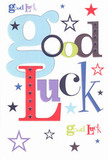 The infectious optimism of Uxbridge comes alive in this cheerful good luck card, where fonts and stars intertwine like petals in a fresh bouquet ready for delivery. 'Good Luck' unfurls in bold, oversized pastel blue, intermingling with fiery reds, botanical greens, and velvety purples-a lively tapestry of hues that feels both artistic and deeply caring. Pops of navy, lavender, and citrus-lime stars seem to dance across the white card, sparking memories of lively evenings or heartfelt gatherings within the local community. The dense, smooth texture beneath your fingertips provides a tactile delight, much like the premium finishes chosen by Flowers Uxbridge for their floral arrangements. It's a card designed for those key transitions-new jobs, big exams, first performances-each element carrying assurance and the generous spirit that defines Uxbridge. More than a simple message, it's a heartfelt emblem of hope and camaraderie, a physical reminder that luck and encouragement walk hand-in-hand wherever this local card finds its home.